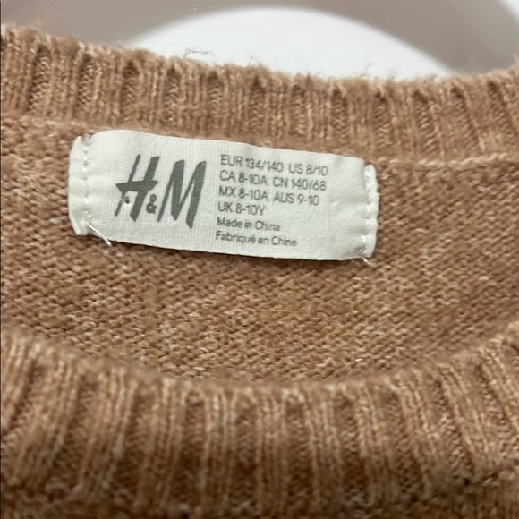 H&M Brown Cloud Sweater (Size 8-10) - Picture 2 of 3